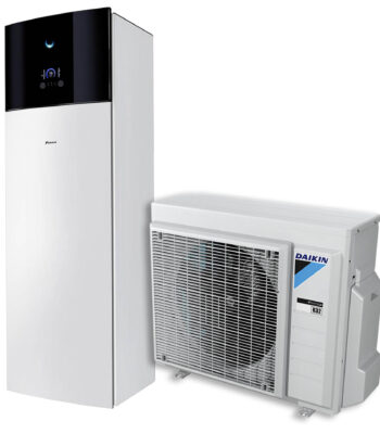 Daikin Altherma 3 tarbevee boileriga õhksoojuspump säätlik ja ökonoomne