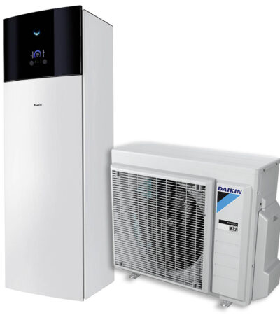 Daikin Altherma 3 tarbevee boileriga õhksoojuspump säätlik ja ökonoomne