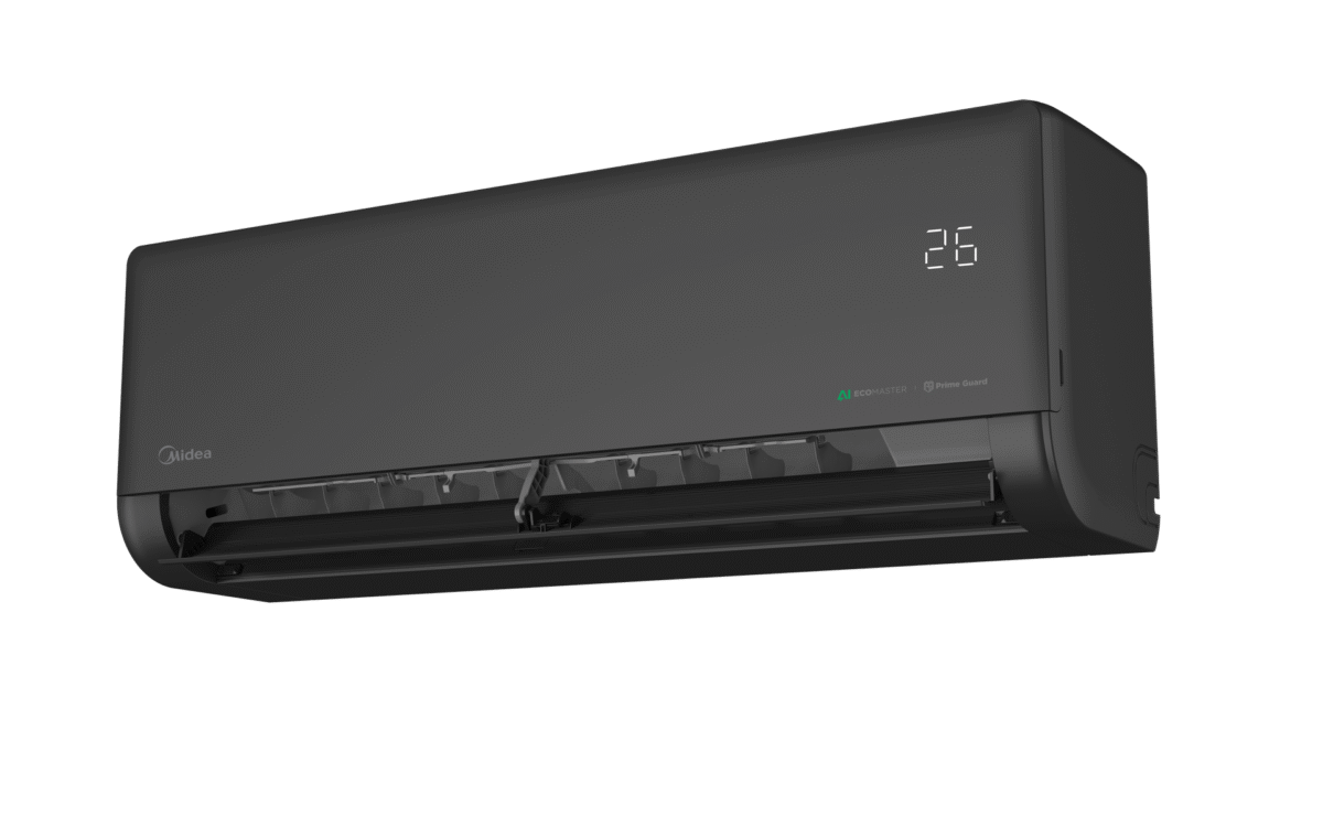 [EZB-09RD6-I-EZ-09RD6H-O] Midea Solstice EZ R32 Komplekt rakve-virumaa-kliima-soojuspump-küte-must-siseosa-disain